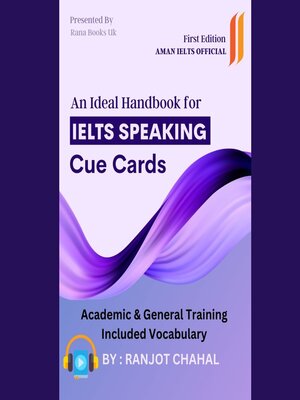 cover image of An Ideal Handbook for IELTS Speaking Cue Cards